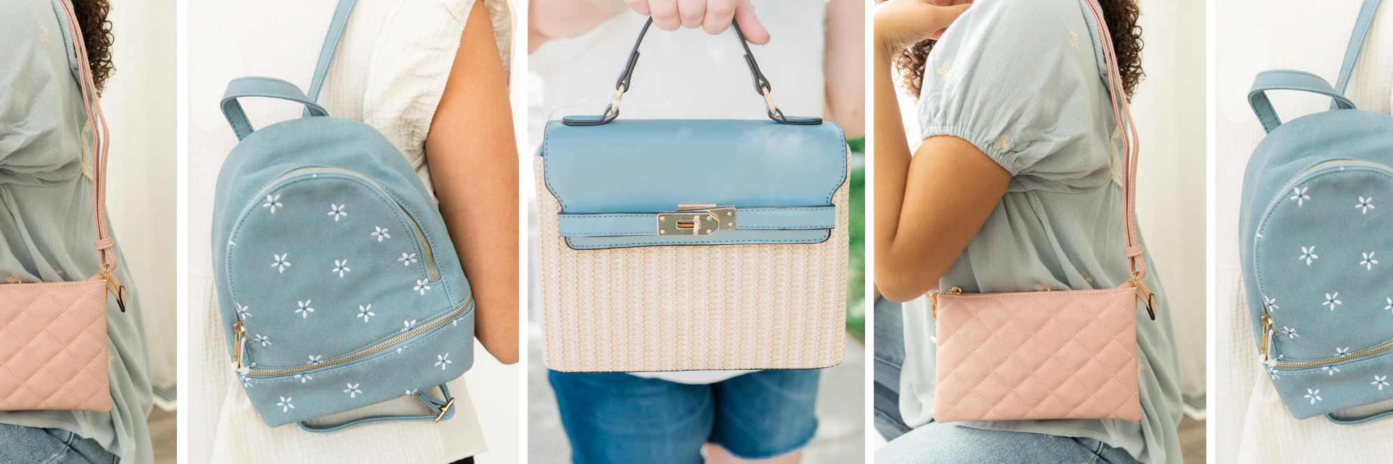 My Sister's Closet Boutique Keely Clear Crossbody Bag