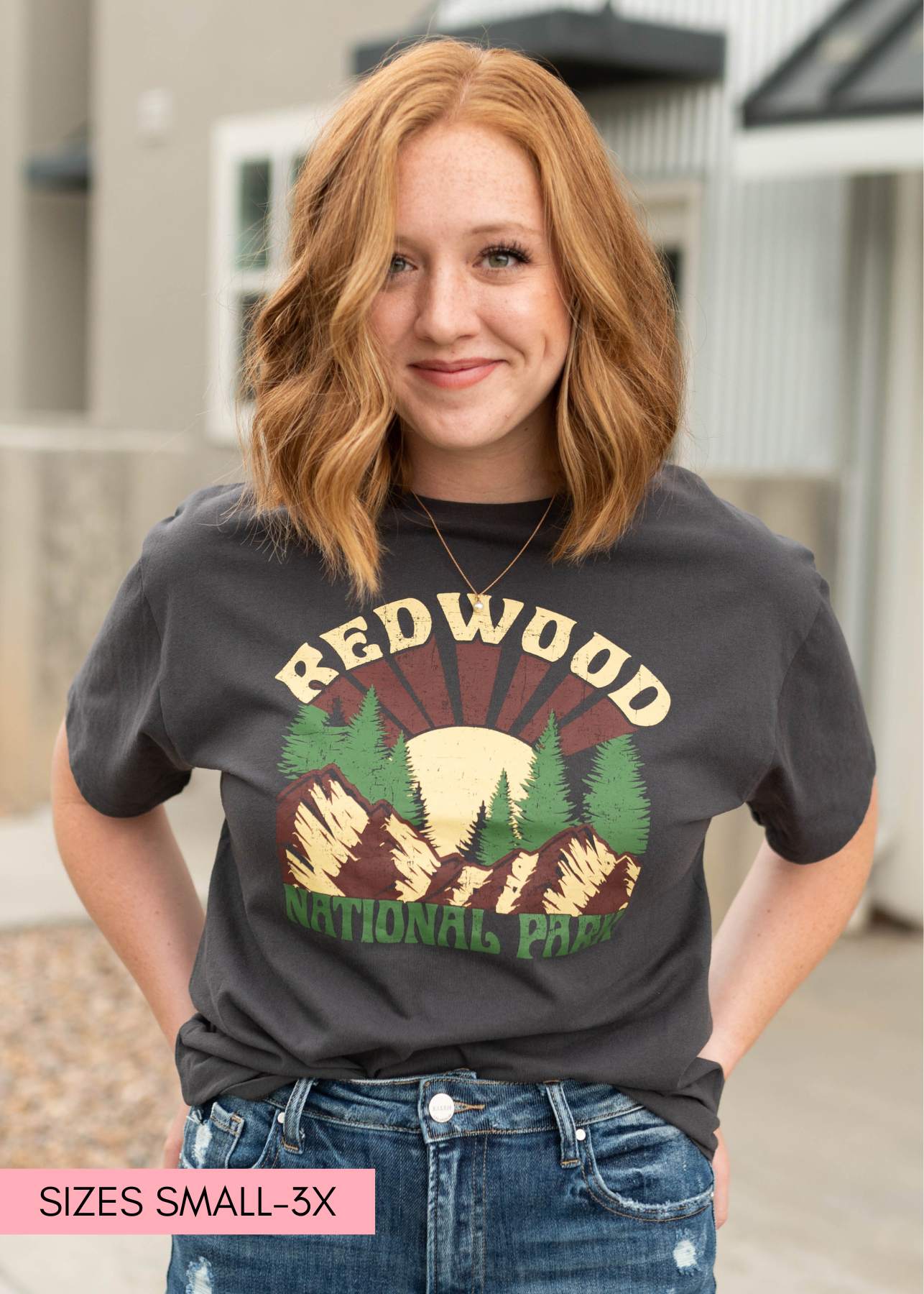 Red wood t hot sale shirt