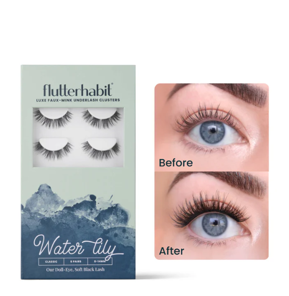 The Waterlily 6 Pair Eyelash Set