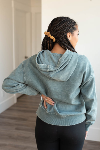 Cherlyn Ash Jade Fleece Hoodie