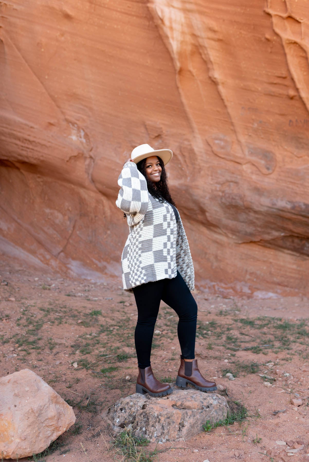 Sherri Mocha Cardigan