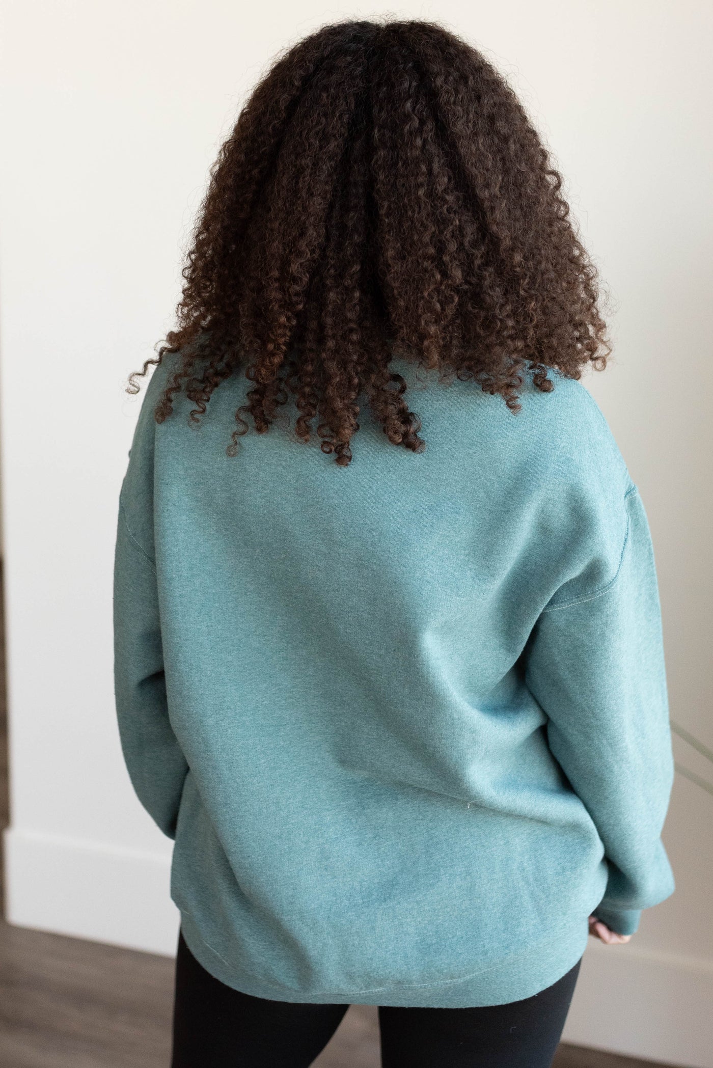 Back view of the Grand Teton graphic sweatshirt