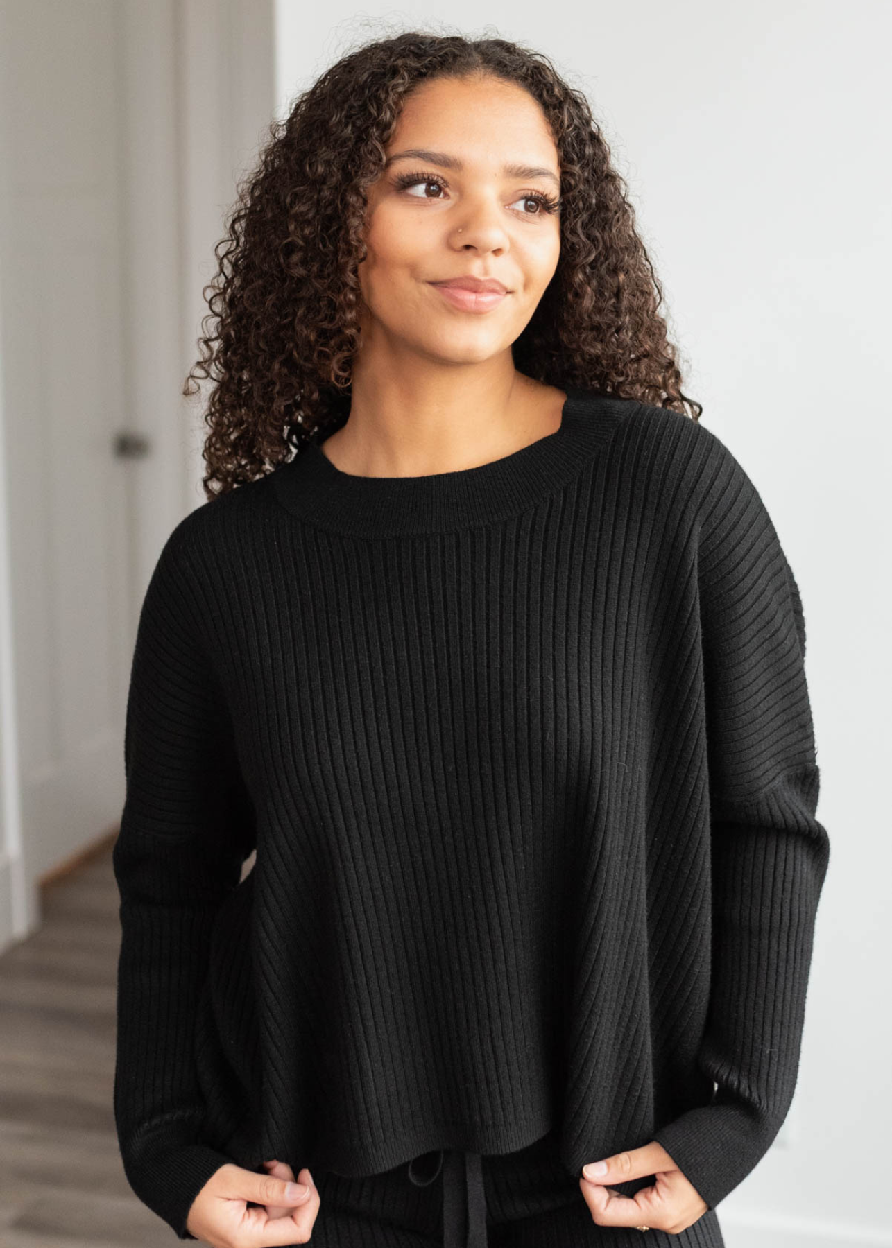 Kora Black Sweater