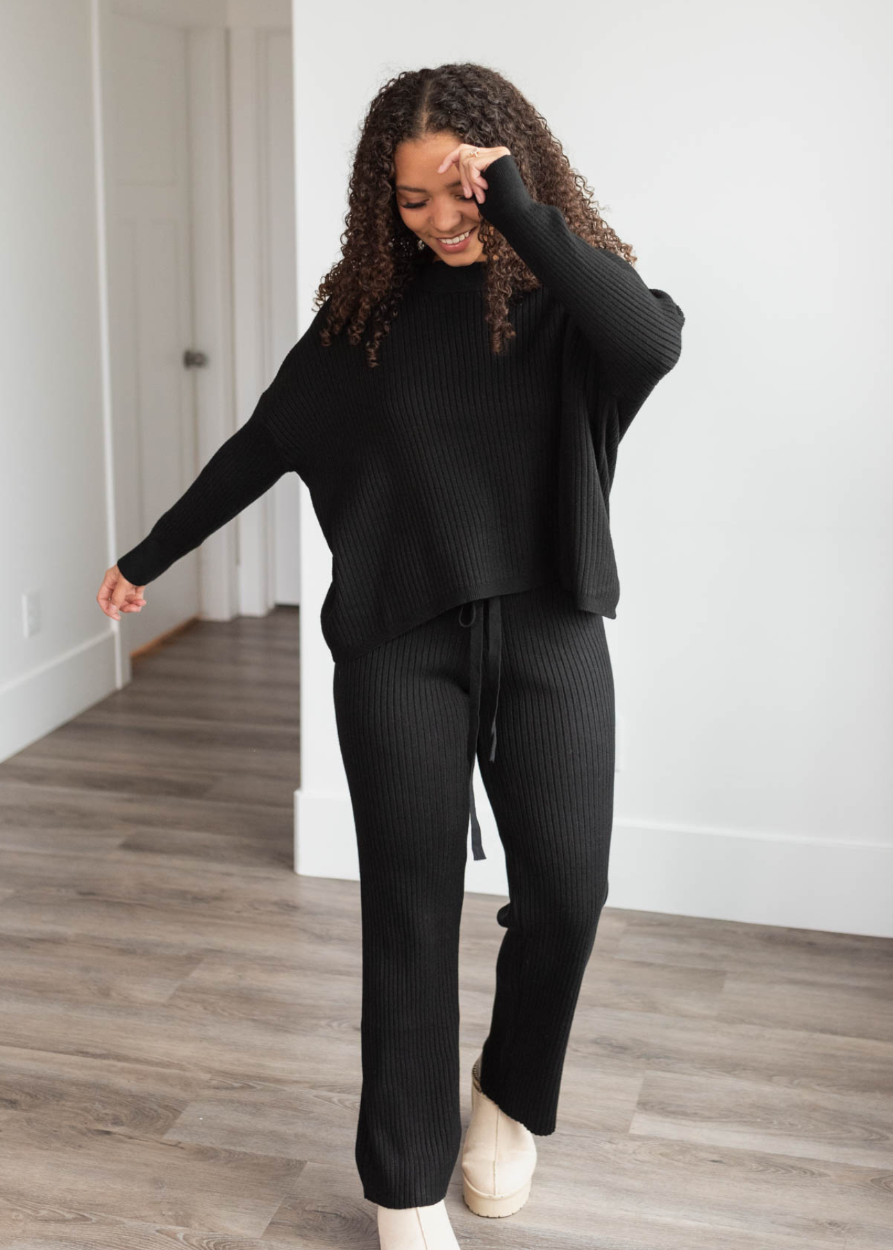 Kora Black Sweater