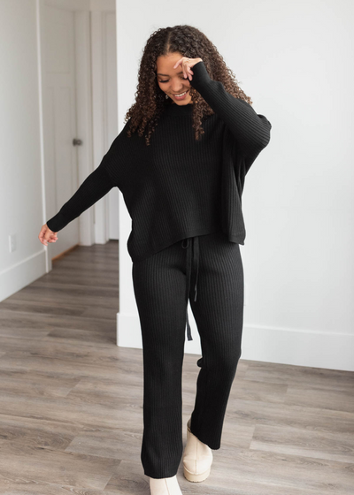 Kora Black Sweater