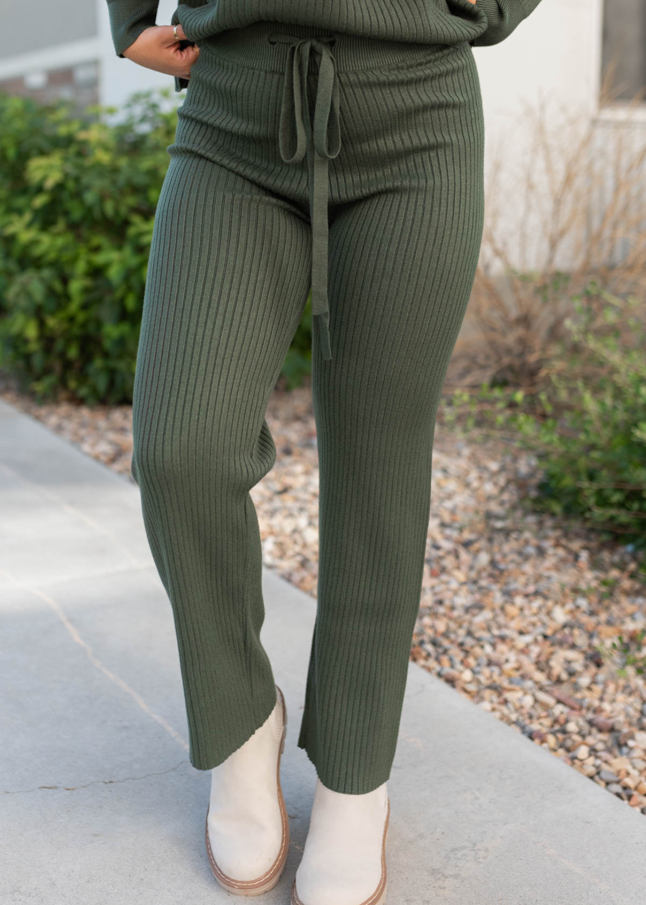 Dark green pants