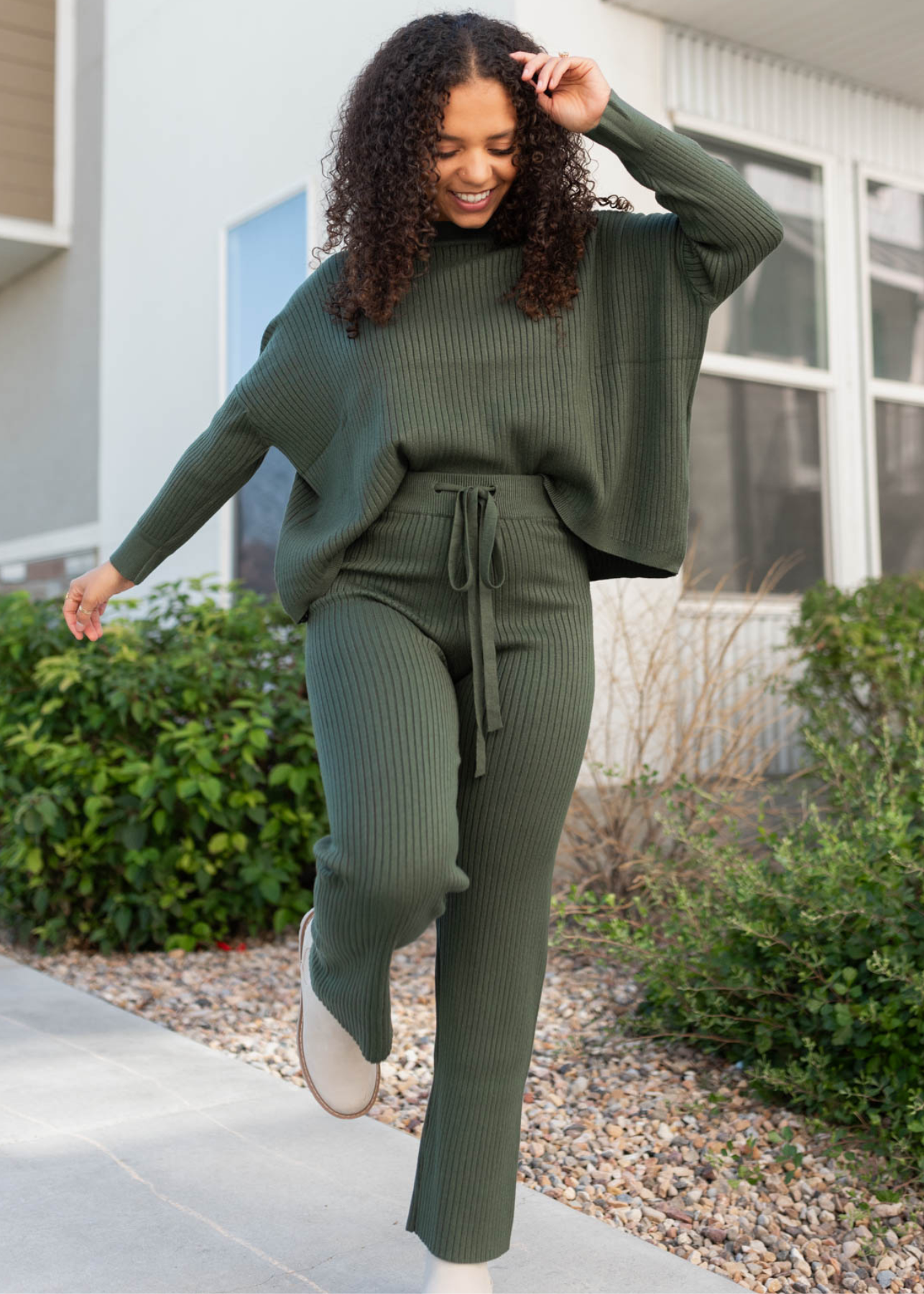 Kora Dark Green Pants