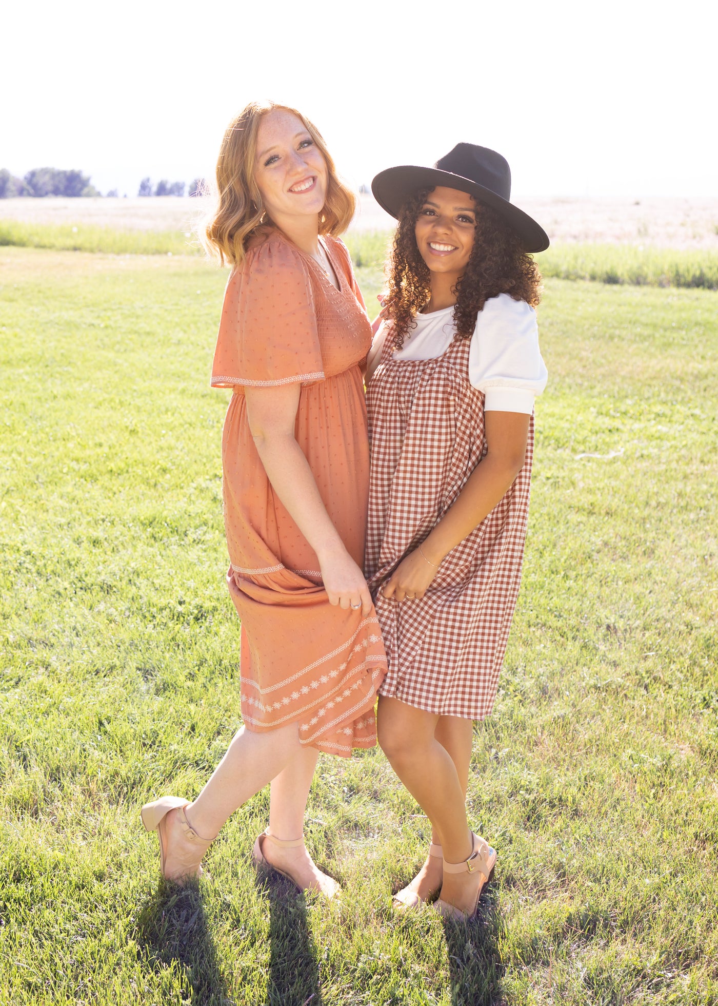 Lakelyn Terracotta Dress