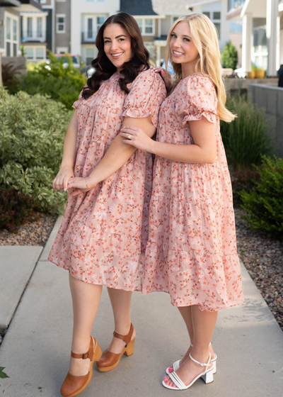 Lorelei Pink Floral Dress