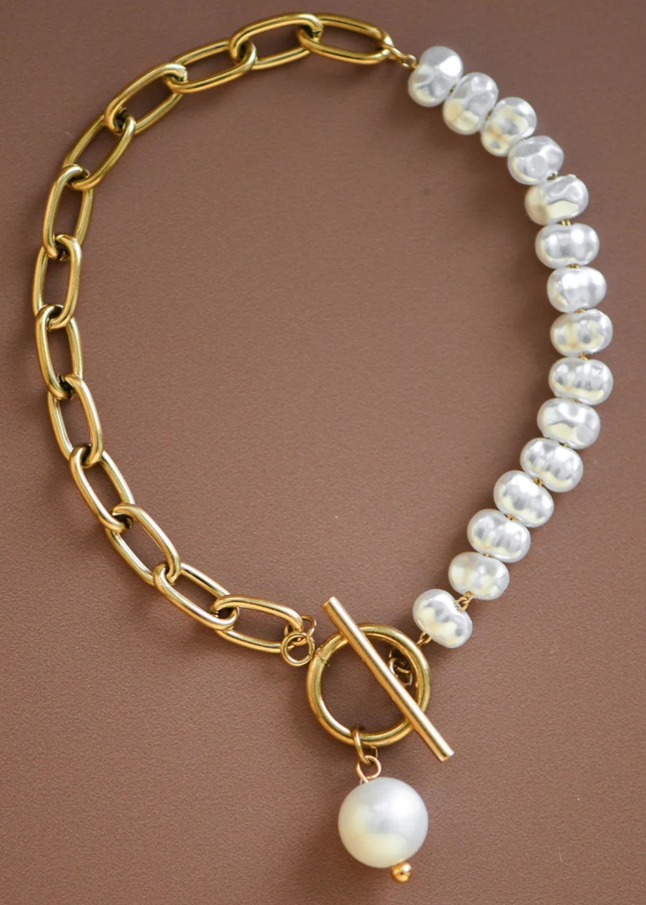 18K pearl bracelet