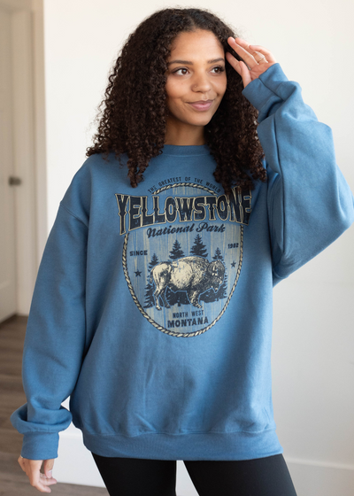 Long sleeve Yellowstone National Park sweatshirt